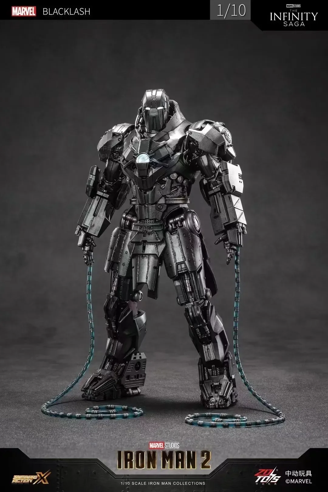 ★未使用 IRONMAN 2 WHIPLASH アクション フィギュア レア品 ☆未使用 IRONMAN 2 WHIPLASH アクション フィギュア レア品 Zd