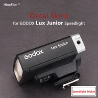 lux junior flash skin anti scratch cover film for godox lux junior camera flash speedlight premium decal skin protector sticker