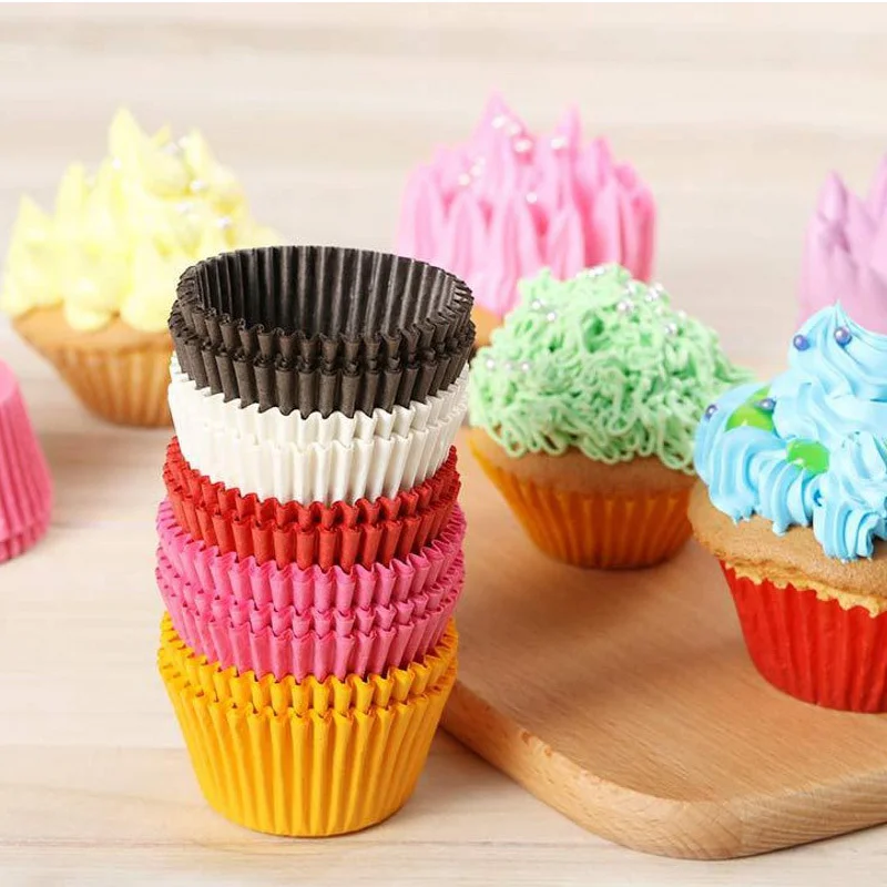 

1000Pcs/set Muffin Cups Cupcake Wrappers Baking Cup Boxes Muffin Boxes Cupcake Cups DIY Cake Tools Kitchen Baking Supplies