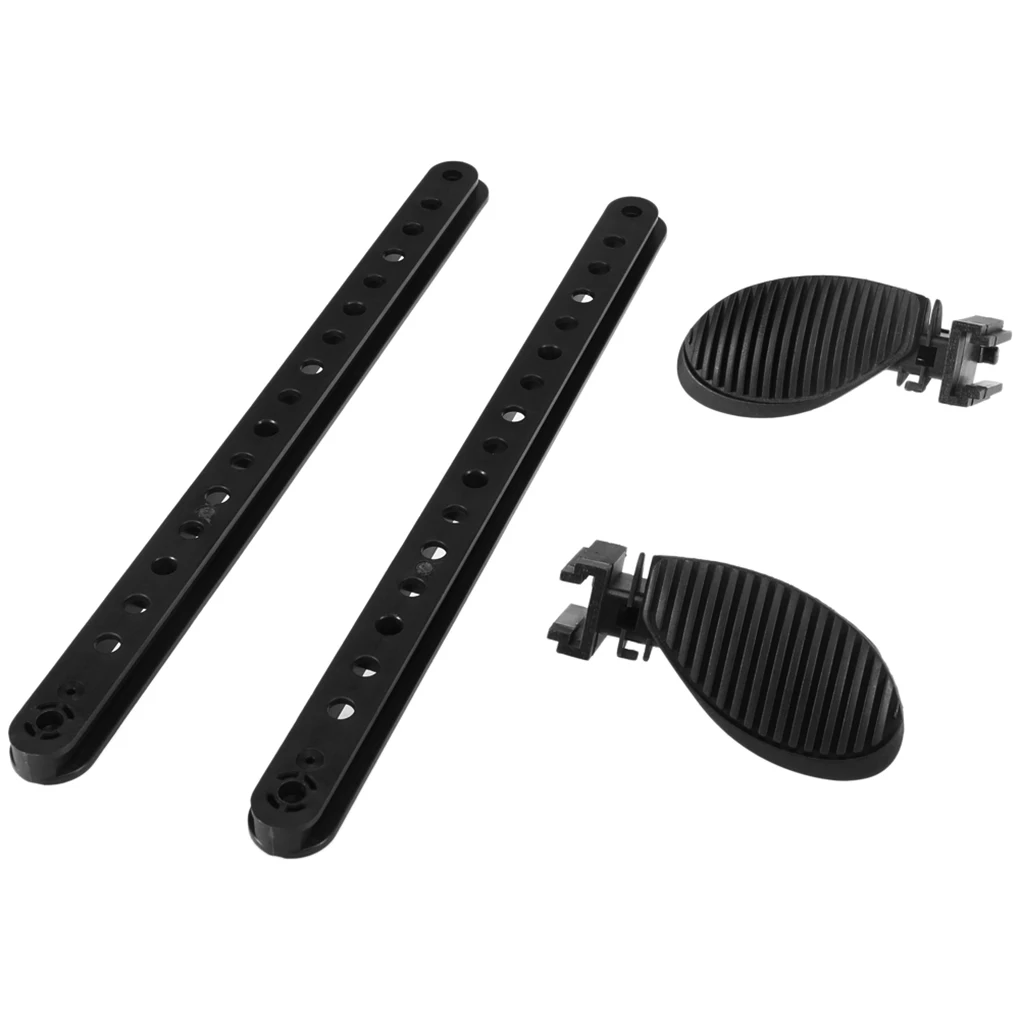 

Canoe Foot Peg Rest Accessories Adjustable Canoeing Pedals Body Support Components Water Sport Kayak Feet Brace Pedal