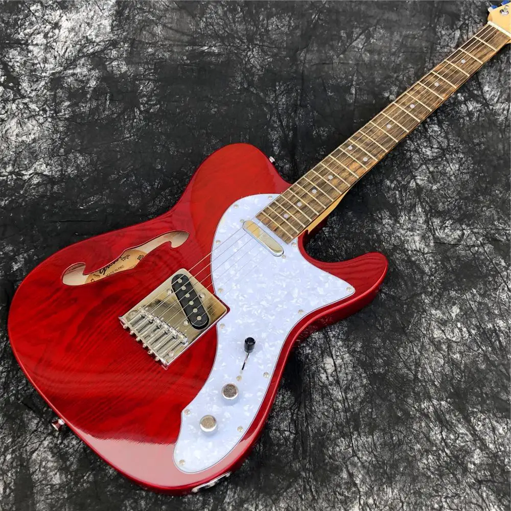 

Red color 6 strings TL Electric Guitar,Hot selling Tele Guitarra
