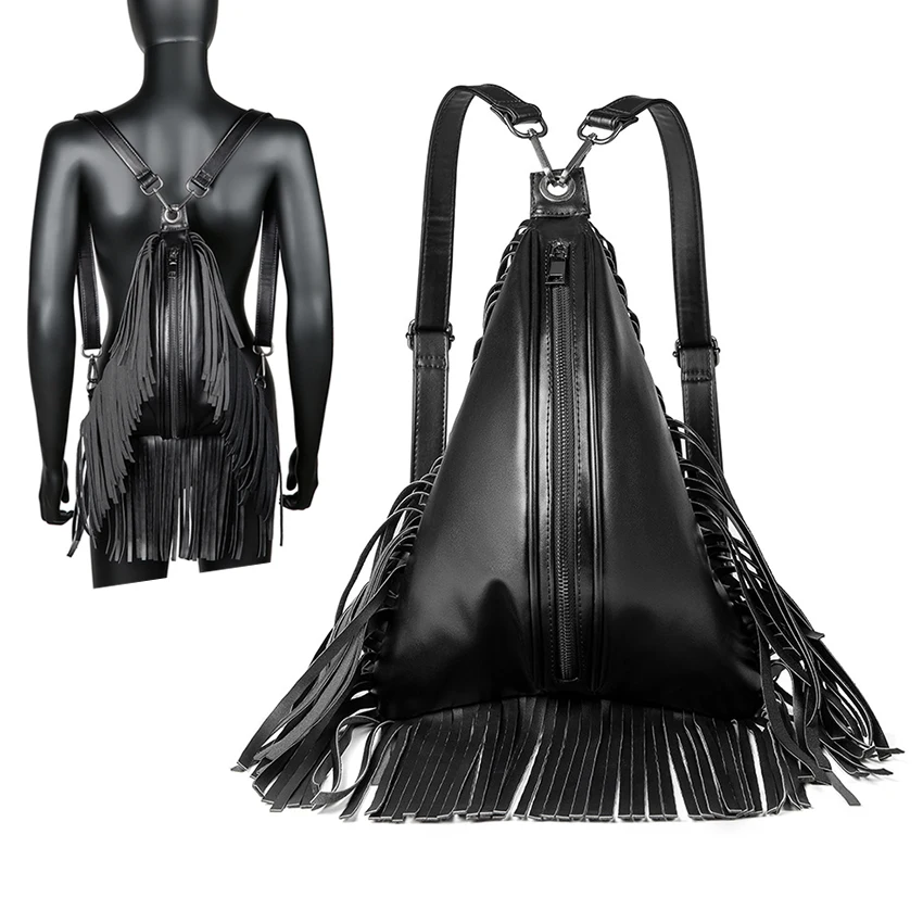 Leather Gym Backpack Sports Travel Bag Female Weekend Fitness Vintage Luggage Gothic Women Yoga Backpack Vikings Itabag Bag