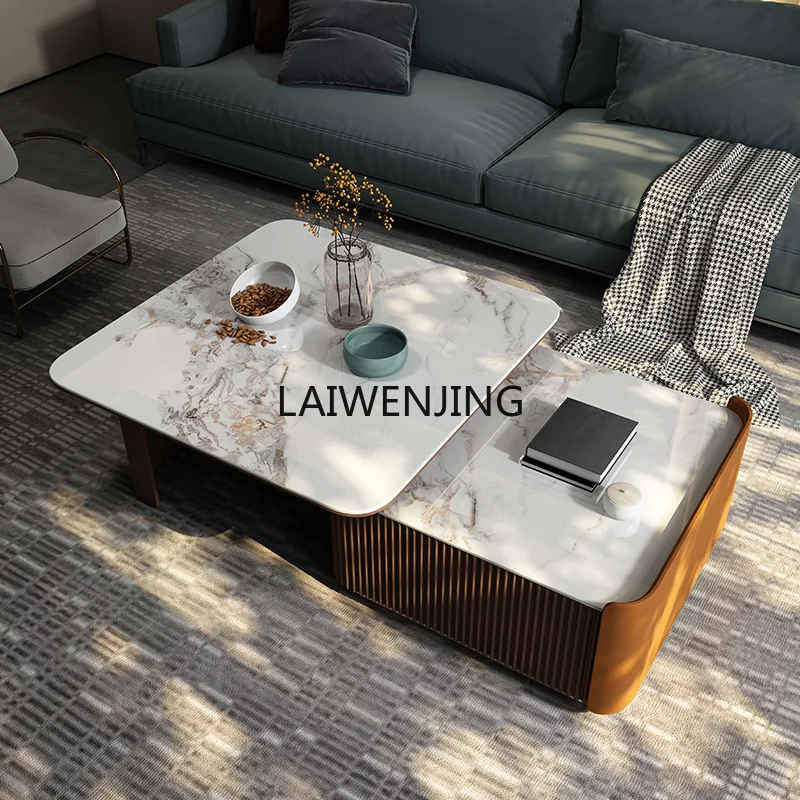 Квадратный журнальный столик SGF для гостиной простой Телескопический креативный