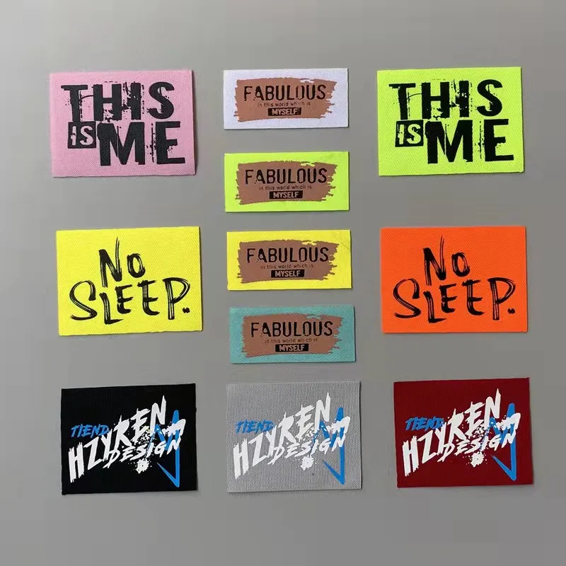 

Mix 11Pcs/Lot velvet Labers Handmade DIY Cotton Weaving Embroidery Patch Clothing Cloth Paste Decoration Sewing Accessories