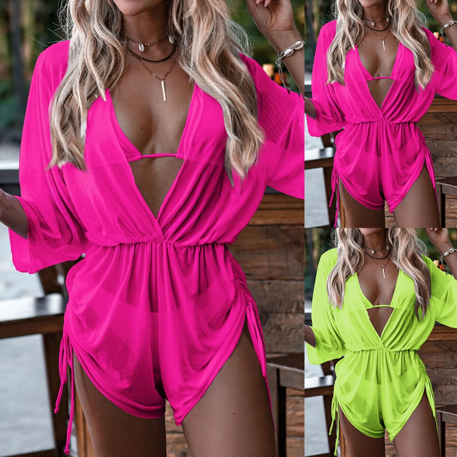 

2022 Sexy Bikini Halter Strappy Swimwear Women Swimsuit Female Three Pieces Bikini Set Bathing Suits Beachwear Maillot De Bain