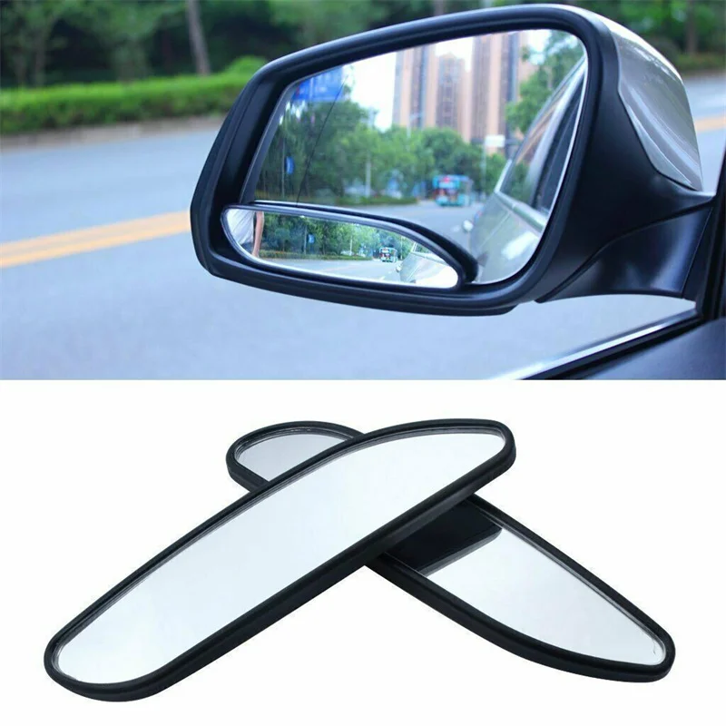 

Автомобильное Зеркало для слепых зон, 1 пара, универсальные автомобильные регулируемые широкоугольные выпуклые зеркала заднего вида с углом поворота 360 градусов