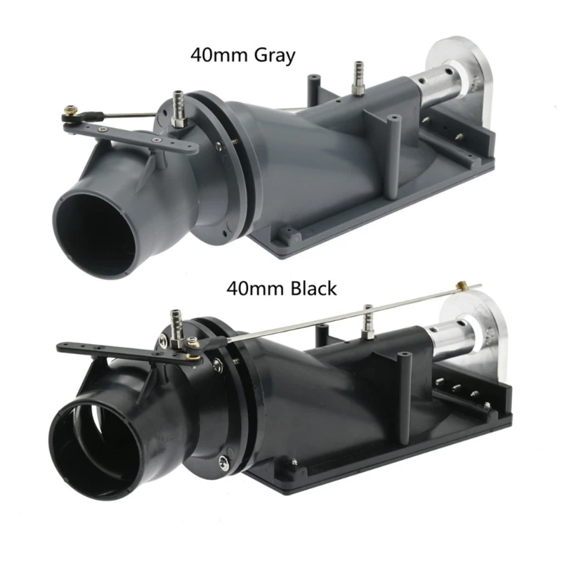 

Realistic RC Boat Thruster Jet Pump Remote Control Boat 40mm Propeller Pusher