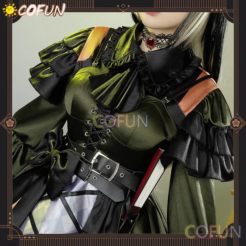 COFUN [индивидуальный] Vtuber Hololive Jvaauutei Raden Косплей Костюм Игровой Великолепное Платье