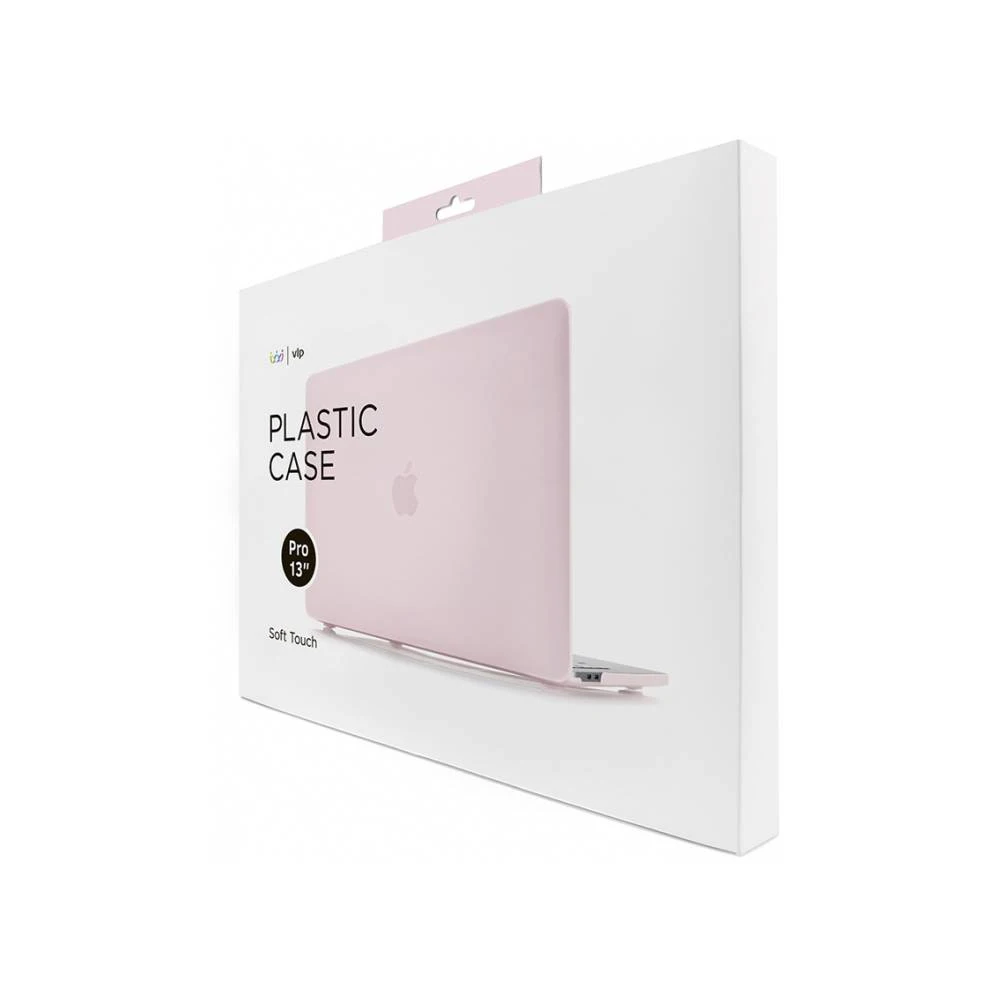 Клип-кейс VLP Plastic Case для Apple MacBook Pro 13" светло-розовый |