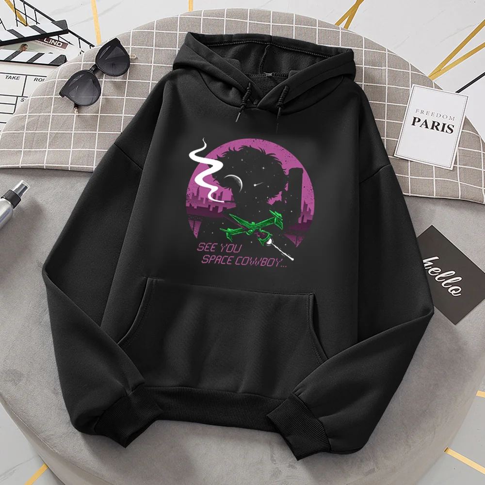 

cowboy bebop hoodies female y2k aesthetic Ulzzang women hoody anime hip hop