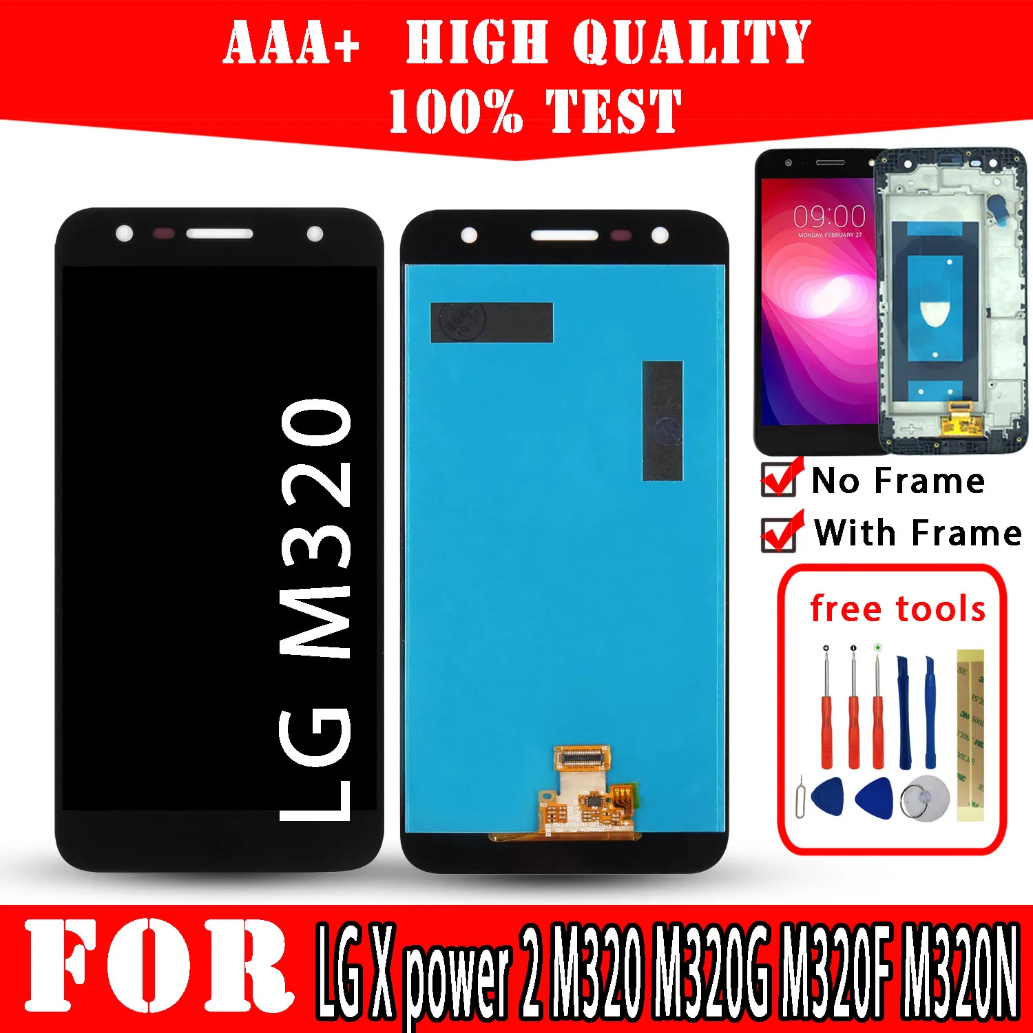 ЖК-дисплей для LG X Power 2 M320 M320G M320F M320N дисплей сенсорный экран премиум качества