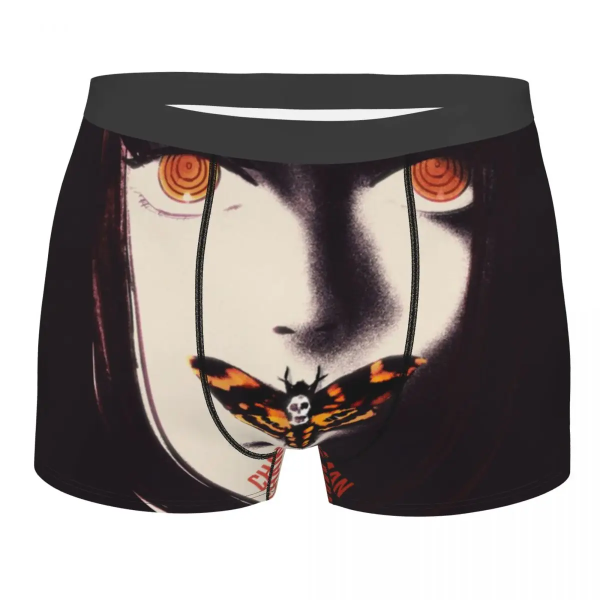 

Fashion Boxer Makima Chainsaw Man Shorts Panties Briefs Men Underwear Silence of the Lambs Style Poster Soft Underpants for Male