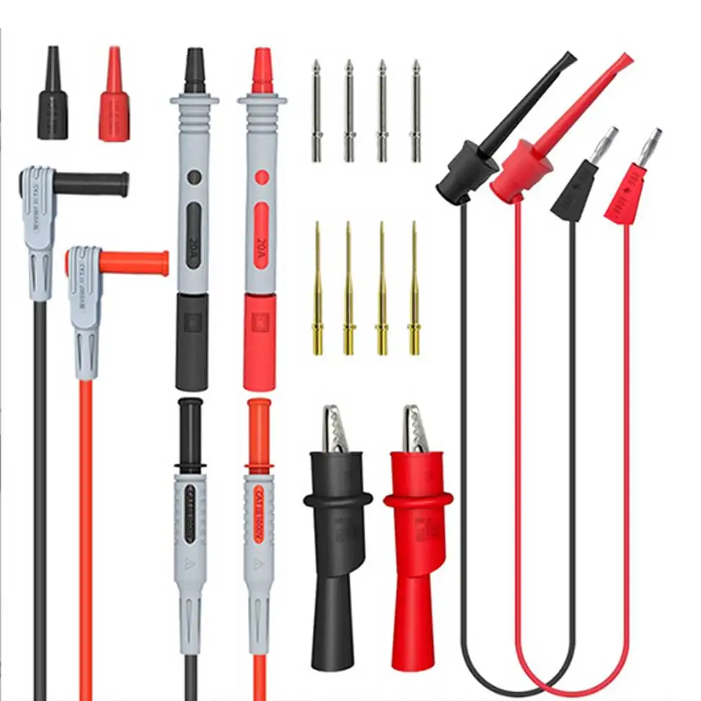 

Test Cable Kit Professional Multimeter Clips Electrical Multifunctional
