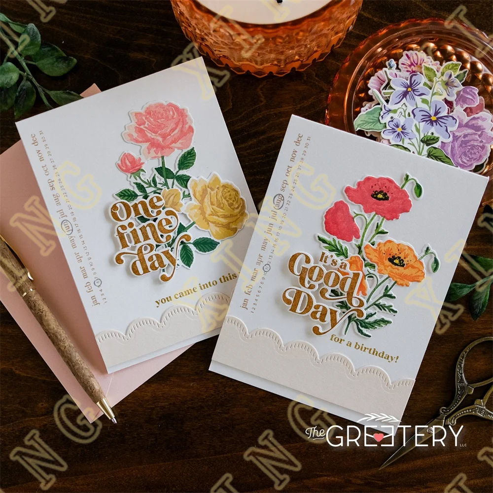 Металлические Вырубные штампы на один день прозрачные Декор тиснение трафарет