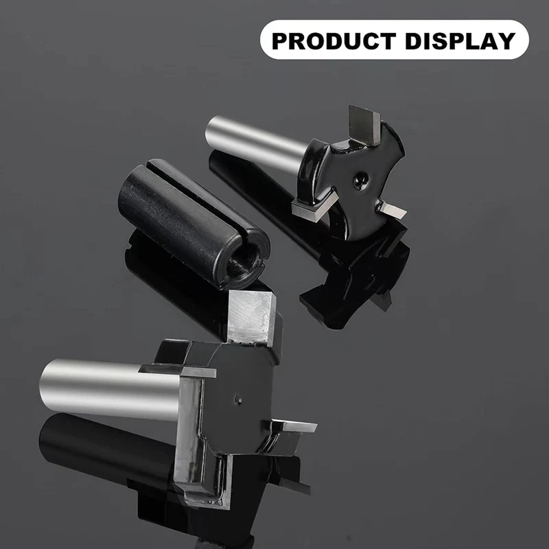 Фрезы для роутера CNC Spoilboard 1/4 дюйма и 1/2 ручка 1 дюйм 2 режущий диаметр детали с