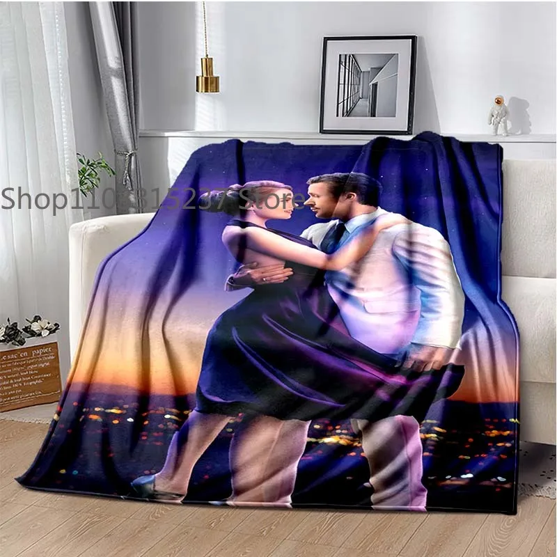 Одеяло с логотипом La-Land одеяло для спальни гостиной дивана кровати офиса подарок