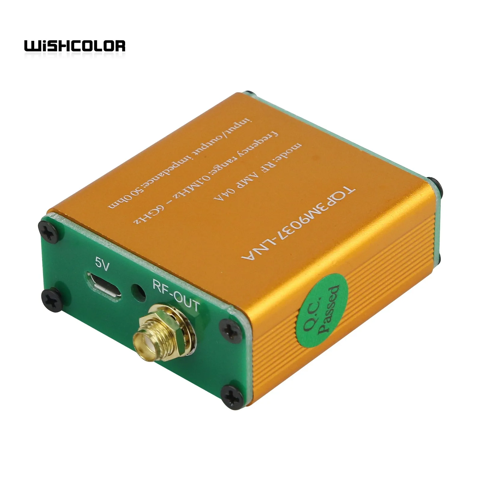 Wishcolor RF AMP 04A 0 1 МГц-6 ГГц усилитель с низким уровнем шума