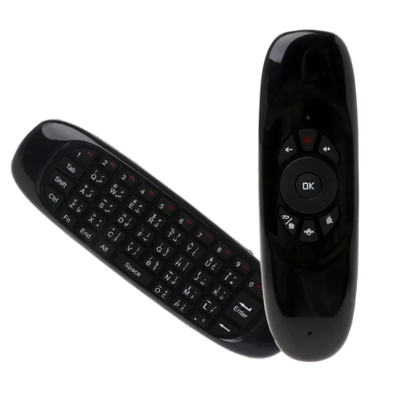 

Fly Air Mouse 2.4G Mini Wireless Keyboard Rechargeable Remote Control for PC Android TV Box Russian English Spanish Arabic