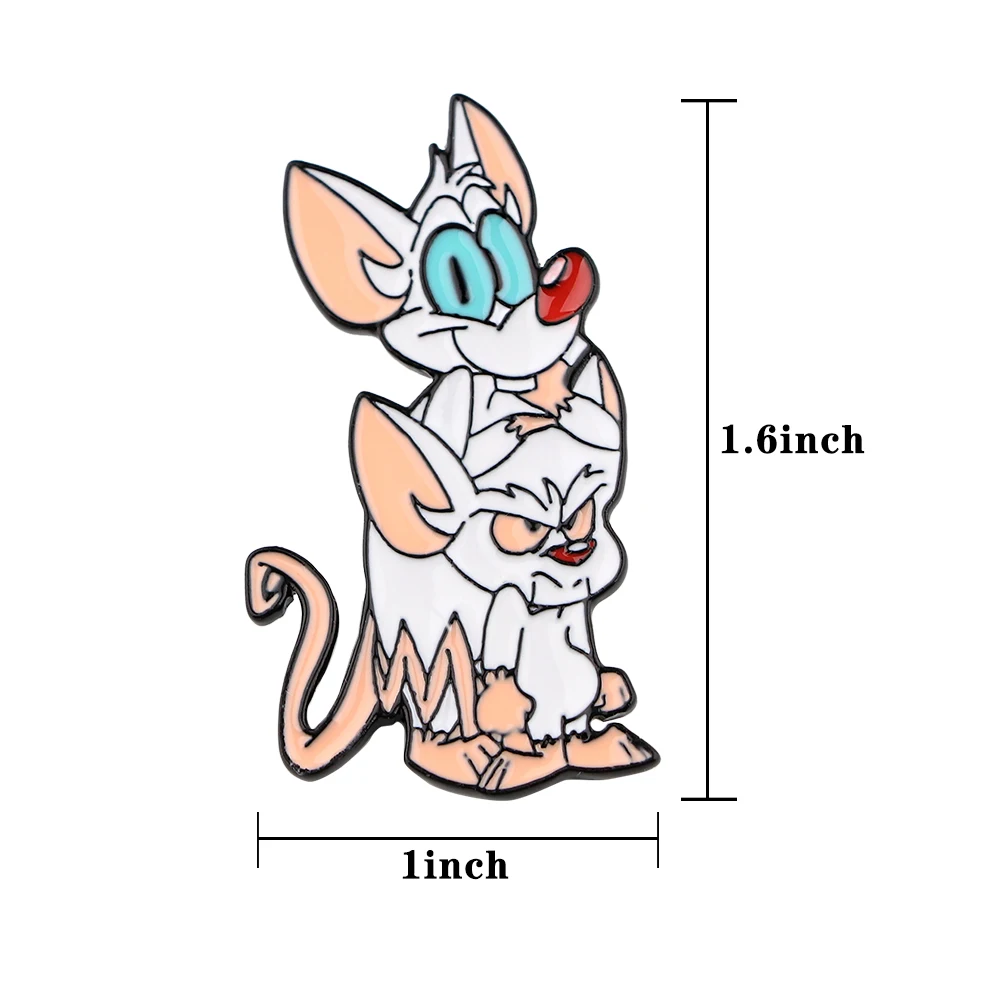 Эмалированная заколка с лацканами в стиле аниме новогодний подарок манга