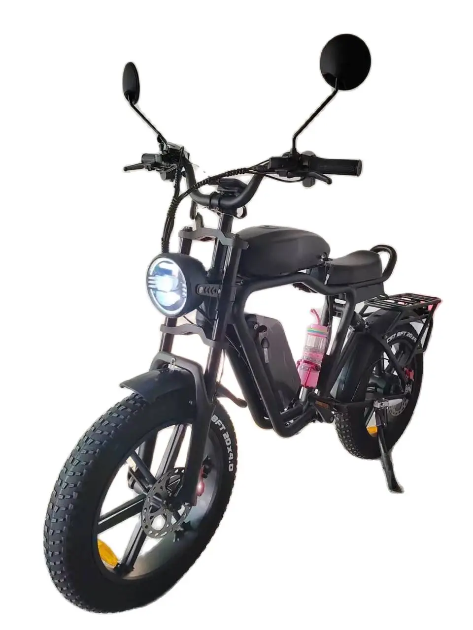 Electric Bike 52V  Dual Battery 44Ah Full Suspension Hydraulic Brake 1000W Fat Tire Youlin E Bike