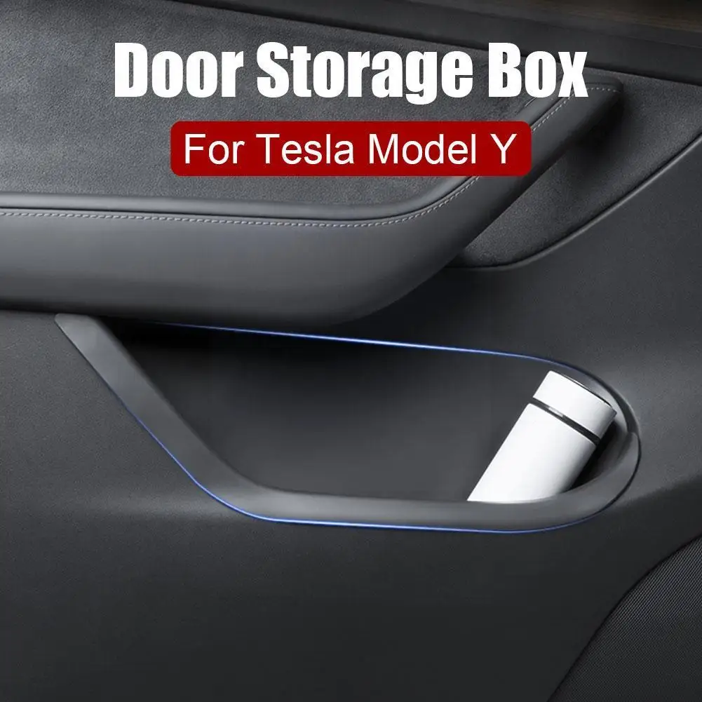 

Автомобильный ящик для хранения на переднюю и заднюю дверь Tesla Model Y, водонепроницаемый ящик для хранения на дверь автомобиля, аксессуары для салона автомобиля I3U3