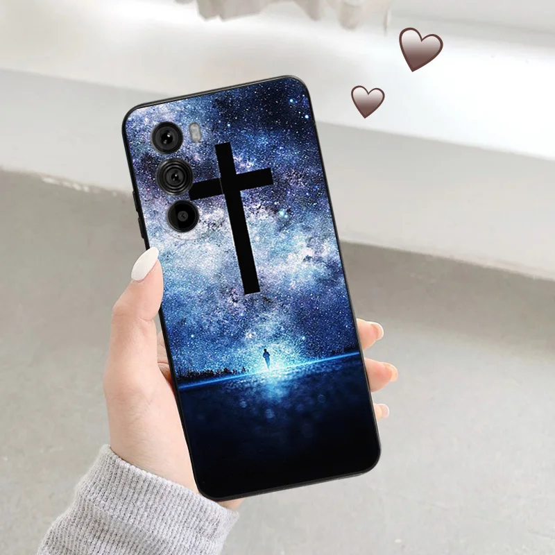 Мягкие чехлы для телефона Moto G53 G73 G9 G50 G51 G60 G71 G22 G32 G52 G72 Edge40 30 черный матовый чехол с