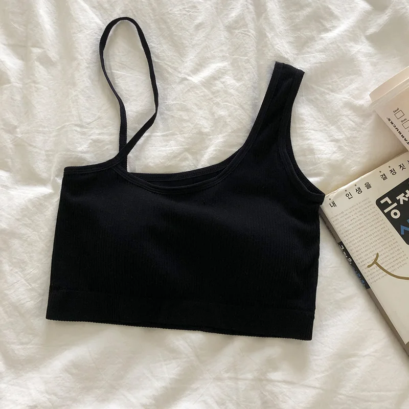 JANZHISAN Летний новый милый острый Асимметричный жилет для женщин с нагрудной