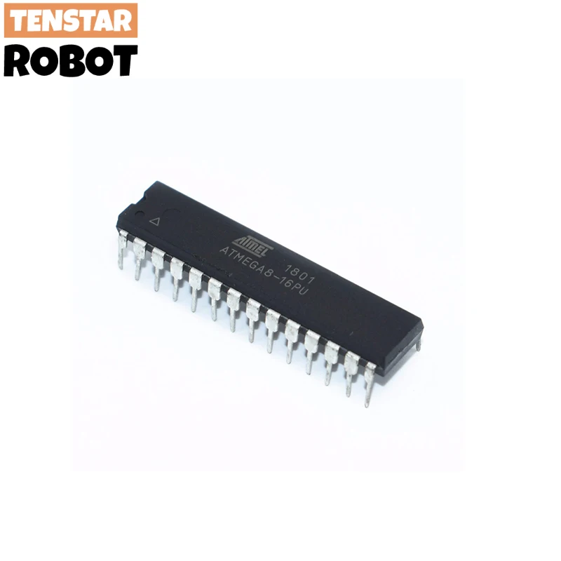 ATMEGA8 ATMEGA8-16PU ATMEGA8A-PU MEGA8-16 DIP Flash IC DIP-28 8-bit с 8K байтами в системе программируемая вспышка
