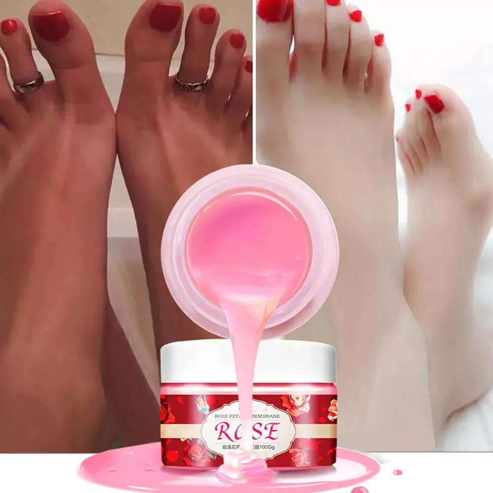 

100ml Rose Repair Hand Mask Natural Ingredients Moisturize Care Hand Fungal Wax Treatment Nail Soften Paraffin Wax Hand Car N8A5