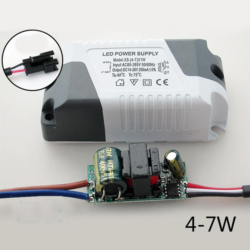 

3W-24W Segment AC85-265V Constant Current LED Driver Plastic Shell For Lamp New Ceilling Lamp LED Strip Power Supply Adapter