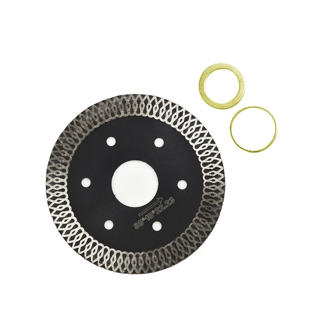 

1Pc Diamond Saw Blade 85mm 3.4in 22.23mm Ultra-thin Cutting Disc Ceramic Cutting Without Cracking Oscillating Tools Accessory