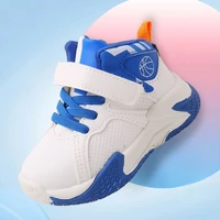 children sports shoes 2022 fashion wide girls boys mixed color pu basketball run rubber sneakers kids toddler baby casual shoes