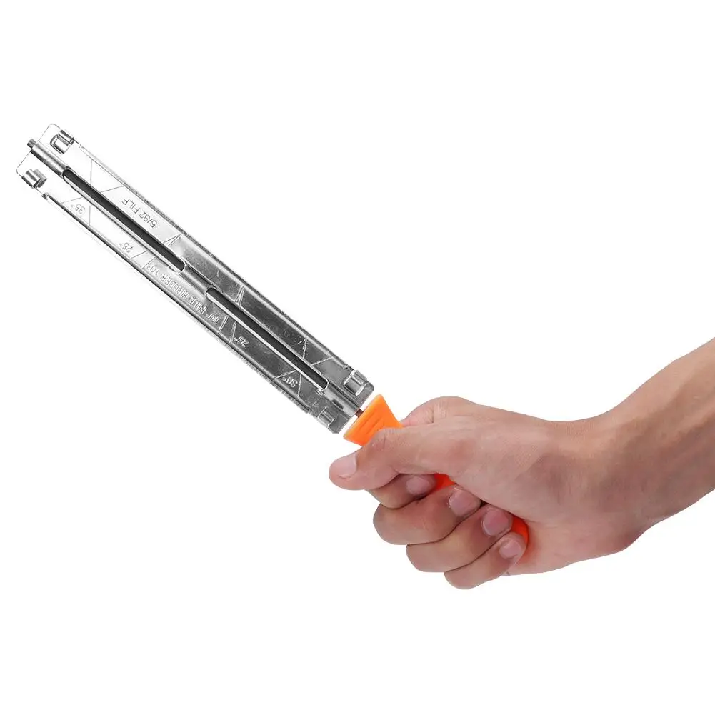 Пилки для заточки бензопилы 4 мм с пластиковой ручкой-деревообрабатывающий