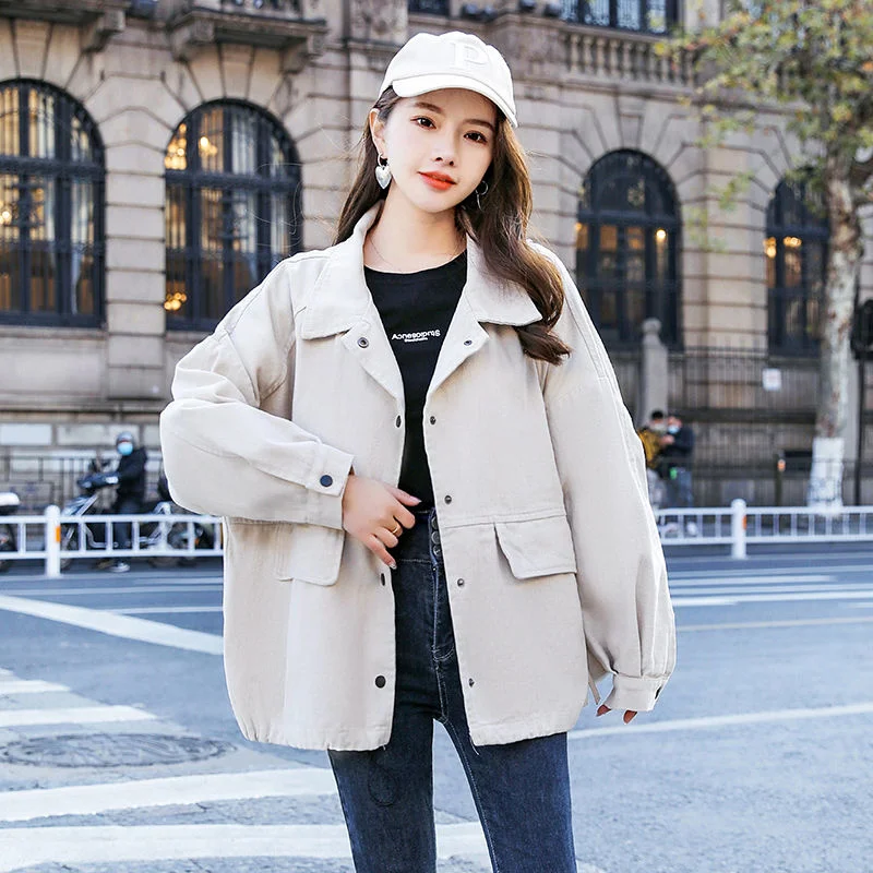 Женская джинсовая куртка новинка весны 2022 корейская мода джинсовое пальто