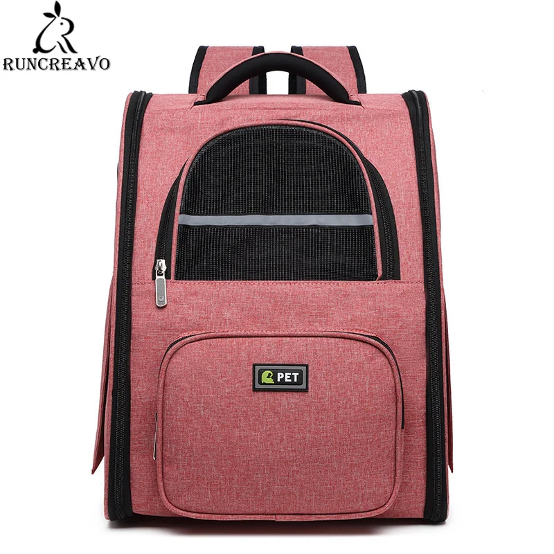 

Pet Cat Backpack Portable Outdoor Pet Cat Travel Bag Mesh Breathable Bag Pet Outing Carry Casual Dog Kitten Outdoor Backpack