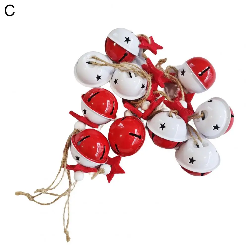 

Jingle Bell Lightweight Christmas Bell Iron Ornamental Creative Christmas Shiny Rattle Bell