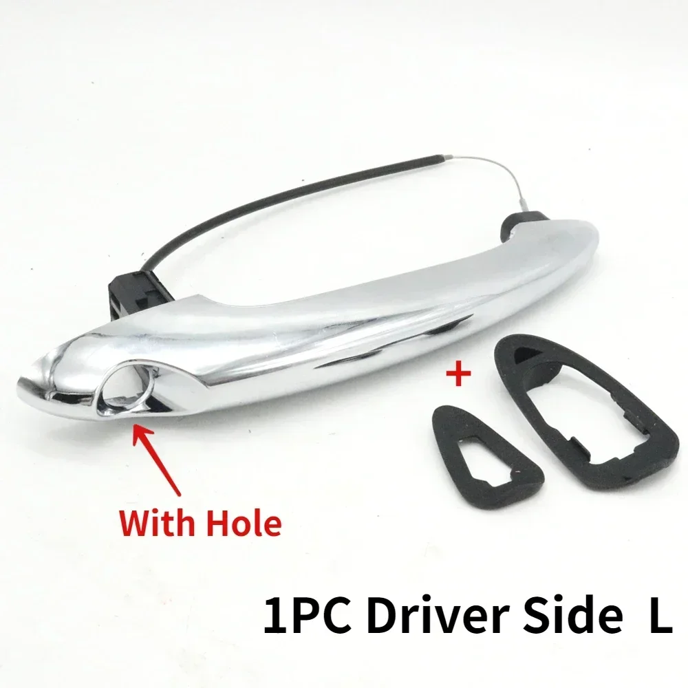 

Внешняя передняя левая правая хромированная серебряная дверная ручка для BMW Mini Cooper R50 R51 R52 R53 R54 R55 R56 R57 R58 R59 2002-2015