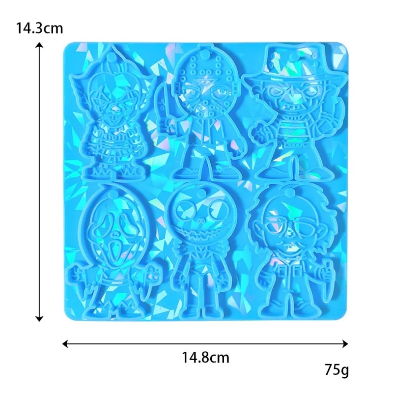 Голографическое украшение сделай сам на Хэллоуин Мультяшные рандомные уличные