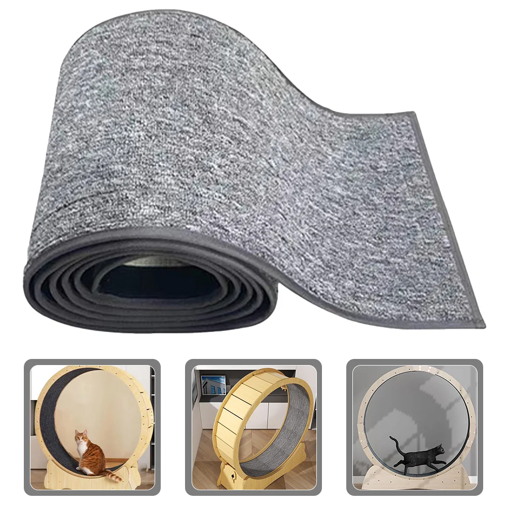 

Подушка для кошек, коврик для упражнений на колесах, плюшевый сменный коврик, товары для бега с царапинами