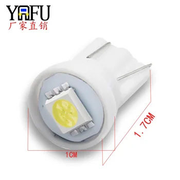 T10 1smd 5050 automobile LED side lamp / instrument lamp / reading lamp / roof lamp width lamp 2
