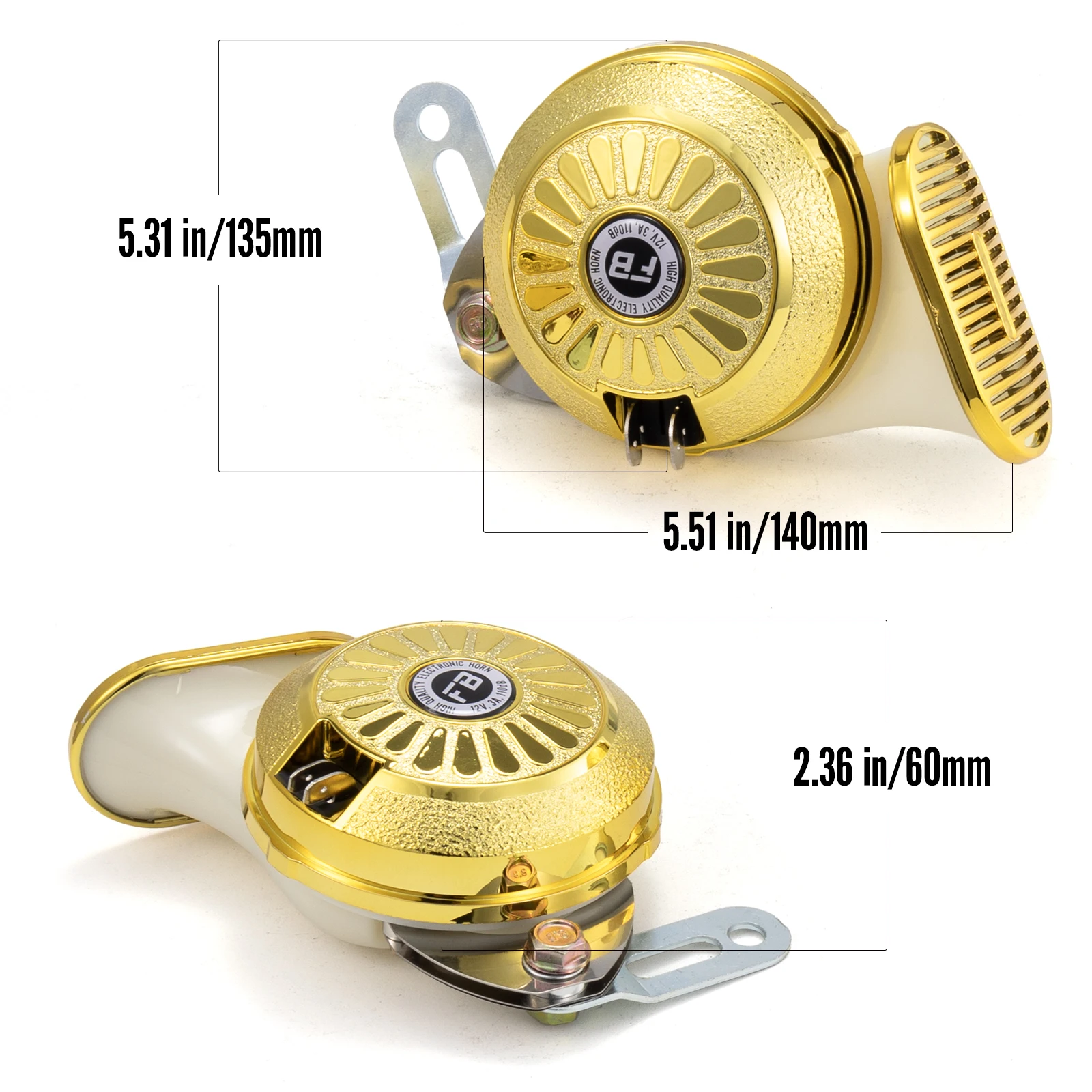 Автомобильные звуковые сигнала FARBIN супер громкий звуковой сигнал с 3 звуками 130
