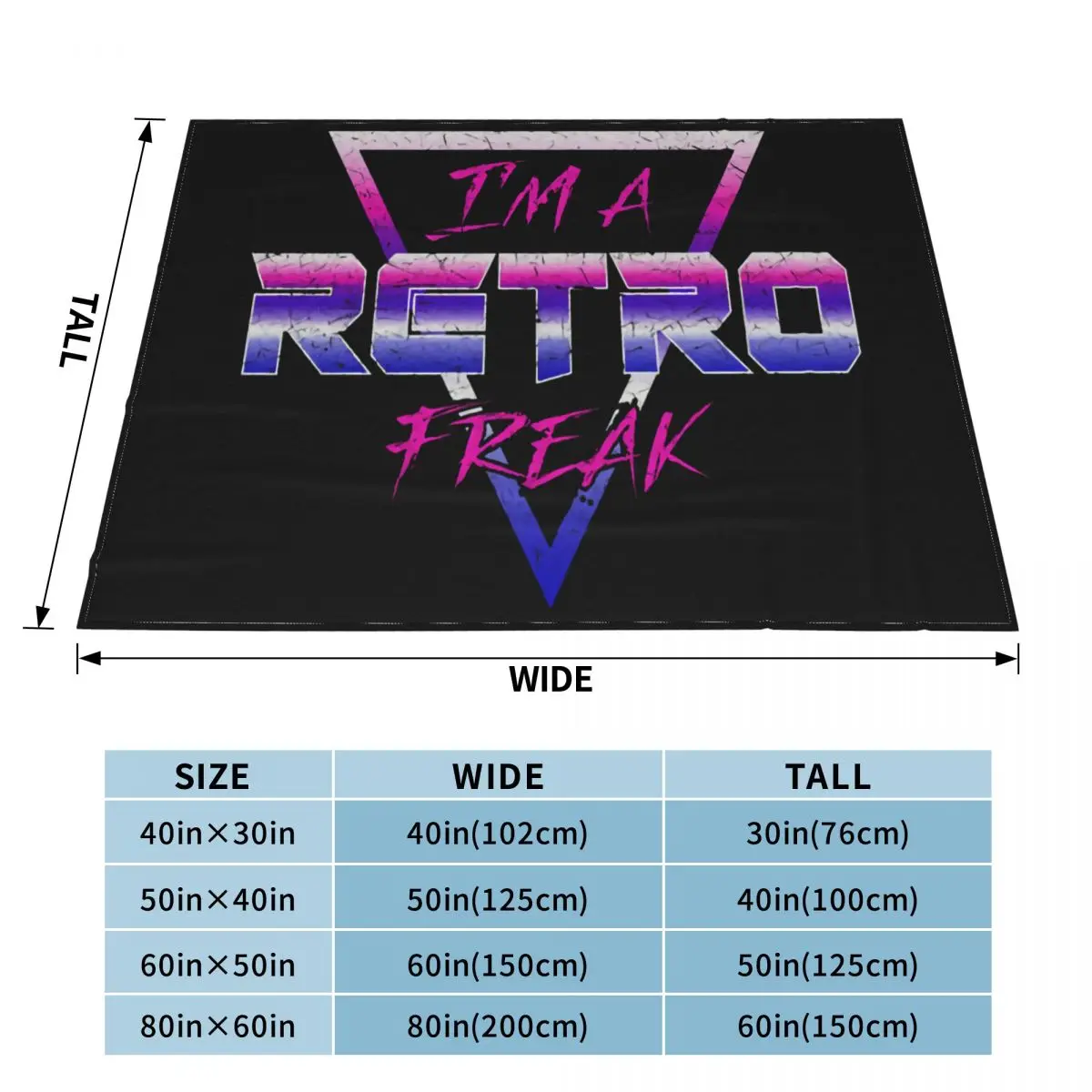 Я эксцентриковый ретро синтетический звук Lfo Sound Wave Electro Dj Mc забавный дизайн пледы