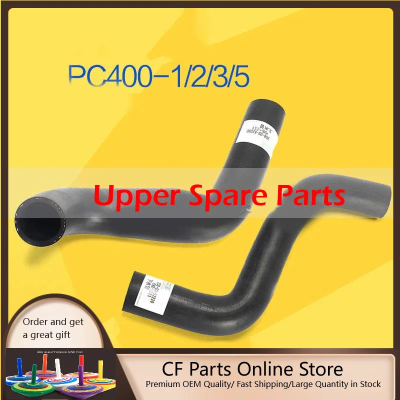 

Buy Upper Lower Hose 208-03-52230 & 208-03-522200 for Komatsu Excavator PC400 PC400-5 PC410-5