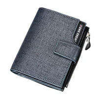 mens wallet vertical tri fold money clip with coin pouch credit cardid holder super card holder casual wallet embossed