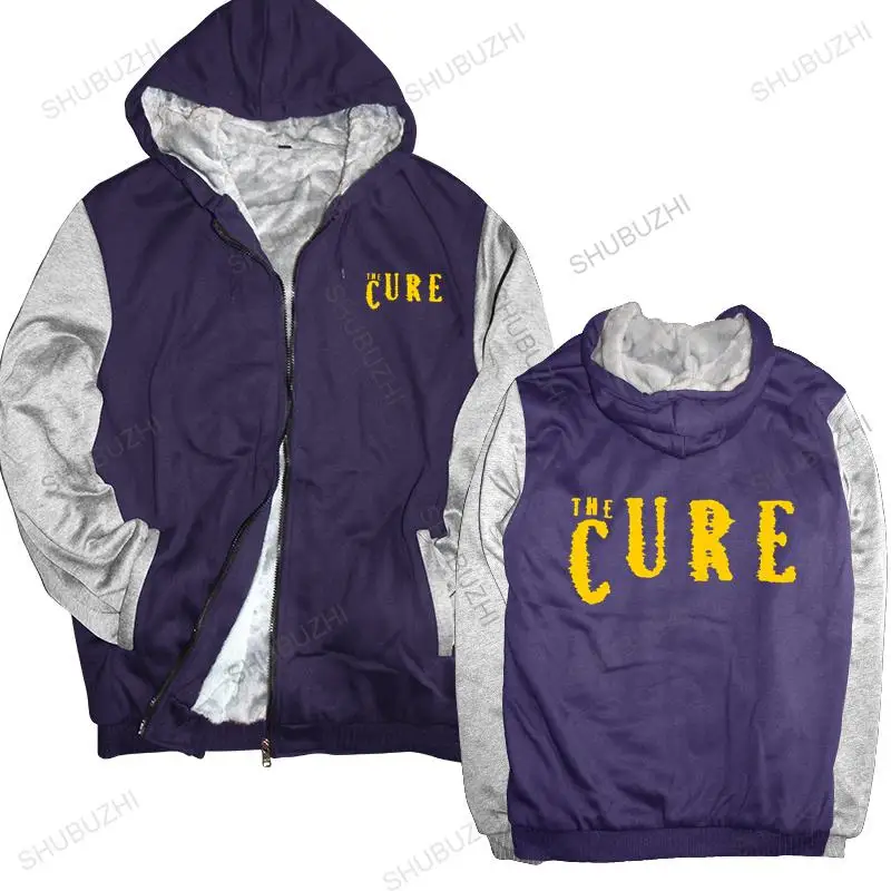 

new arrived men hoodies winter The Cure Rock Band brand hoodie warm jacket male fleece hoody male sweatshirt
