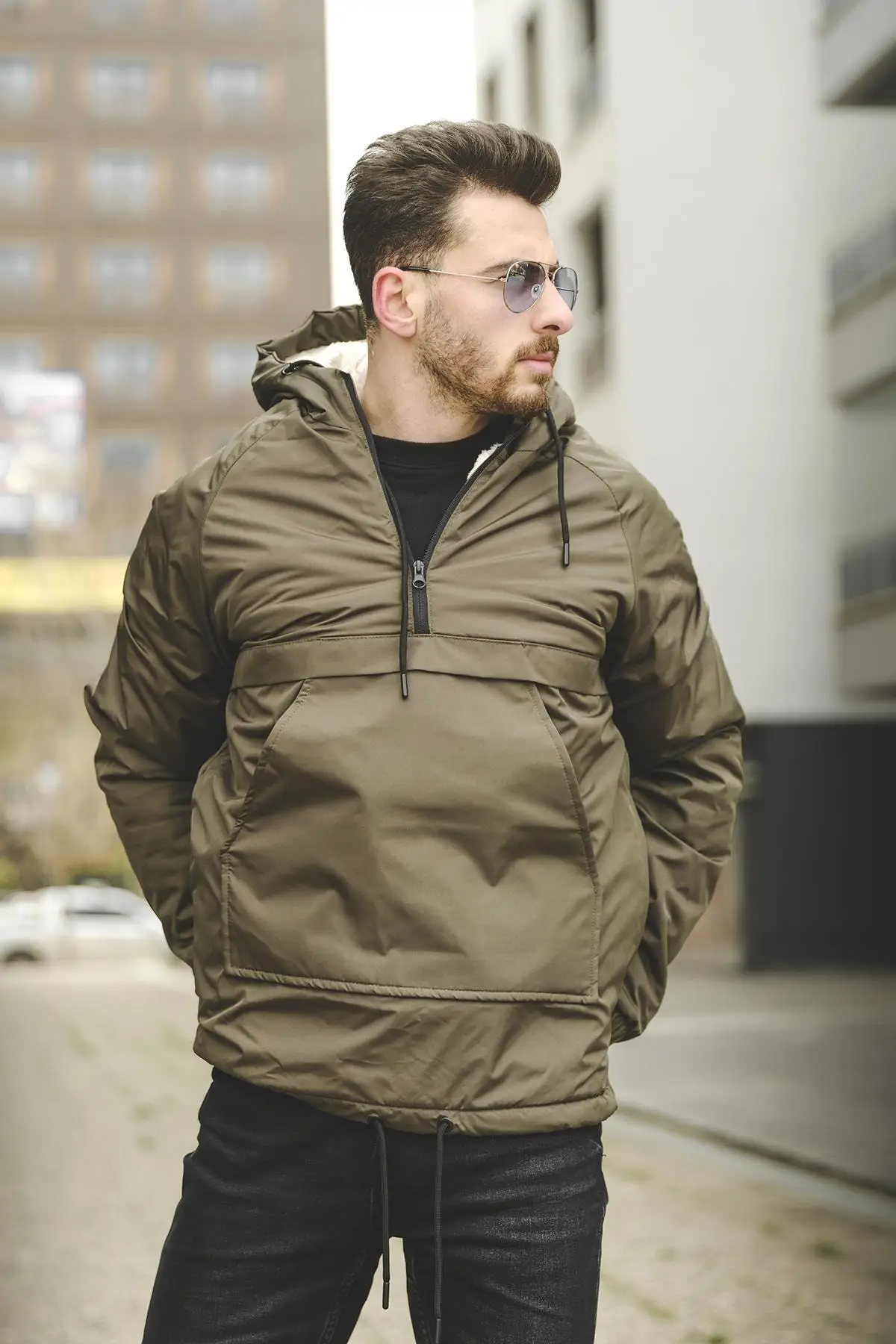 Hilti Kai Fur Kangaroo Coat