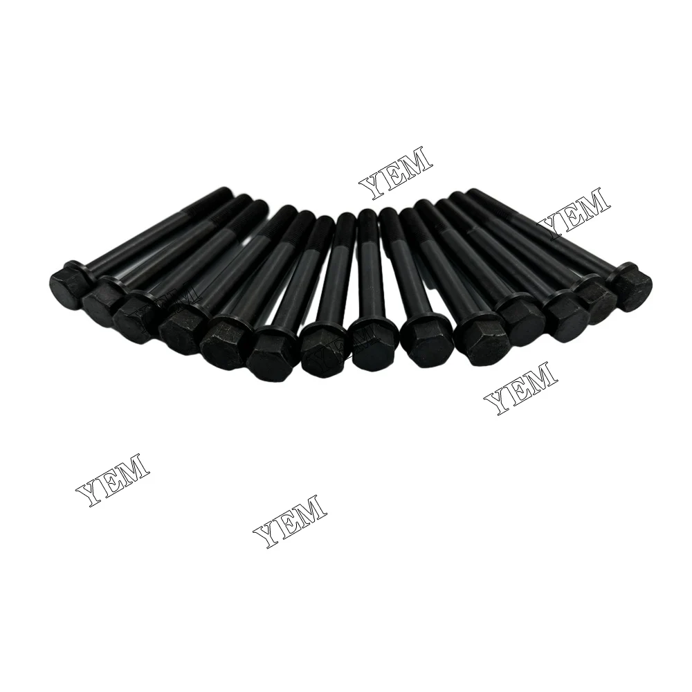 14x19202-03450 Болт головки блока цилиндров для дизельного двигателя Kubota D1301