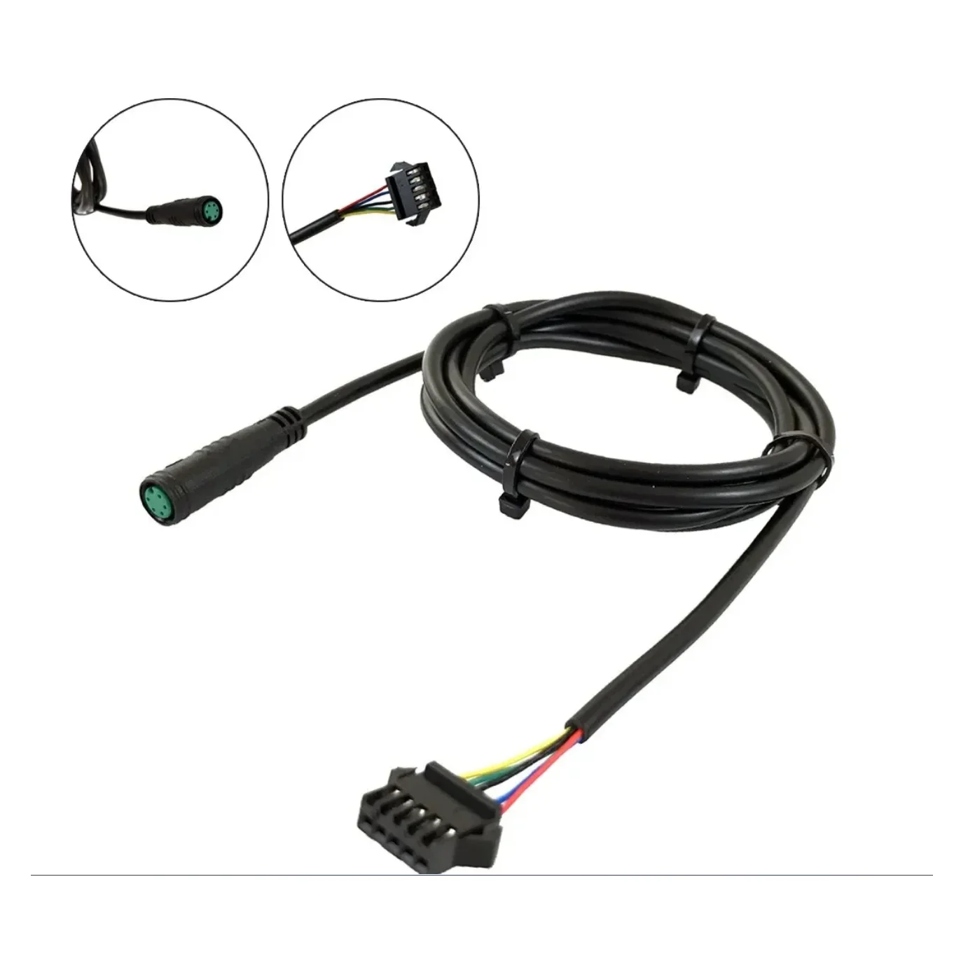 Фото Ebike M8 5Pin to SM Convert Line Водонепроницаемый удлинительный кабель для дроссельной заслонки Display Ebrake Light №1