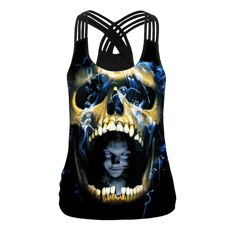 

Новинка, ужасный триллер, жилет, косплей, призрак, костюм на Хэллоуин, женский костюм-слинг, мультяшная одежда для представлений и ужасов