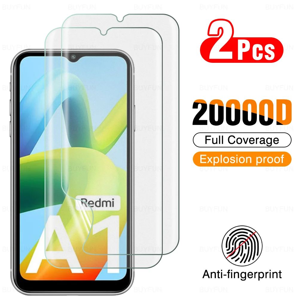 

Matte Hydrogel Film For Xiaomi Redmi A1 Plus 4G 2PCS Screen Protector Not Glass Cover For Redmy A1Plus RedmiA1 6.52'' A 1 A1+ A1